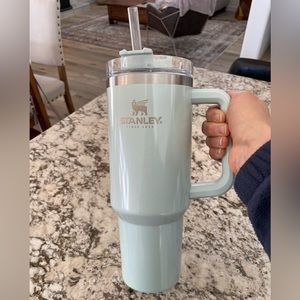 Stanley Adventure 40oz Stainless Steel Quencher Tumbler-Spearmint Pearlescent